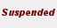 Suspended
